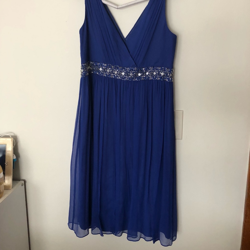 Royal blue Maggie London dress